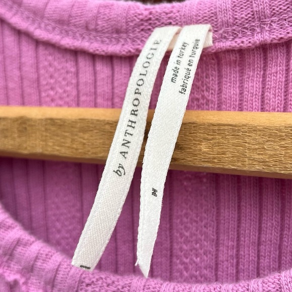 Anthropologie Pink Tank Top Women's Medium - Picture 3 of 4